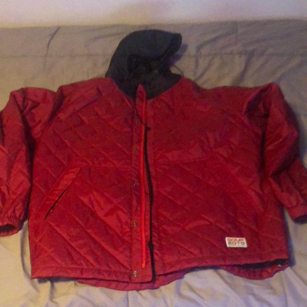 GEED UP Reverseable rain zip up jacket
